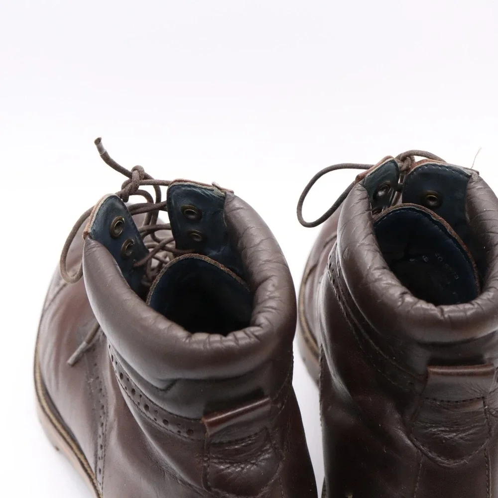 Johnston & Murphy XC Flex Cody Cap Toe Men's Boots Size 12 Brown Leather